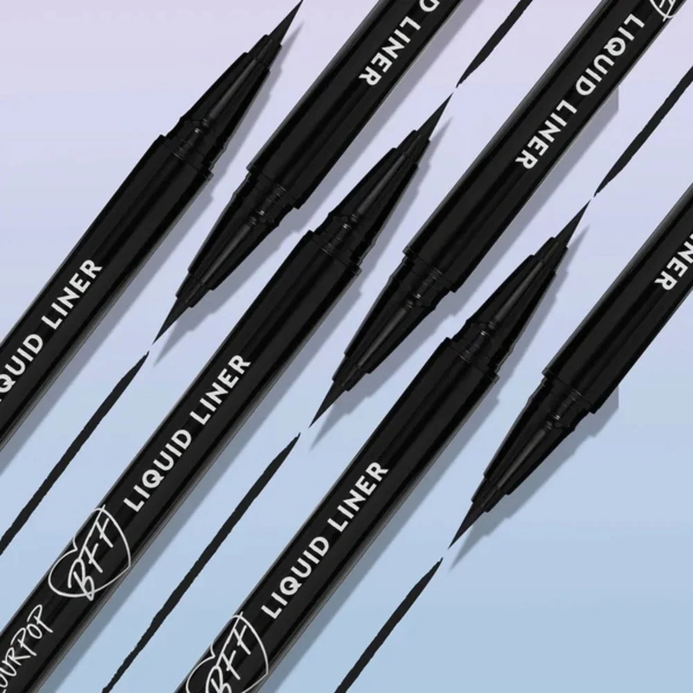 ColourPop Duo BFF Black Liquid Liner & Chrome Liquid Eyeshadow See You Later NIB